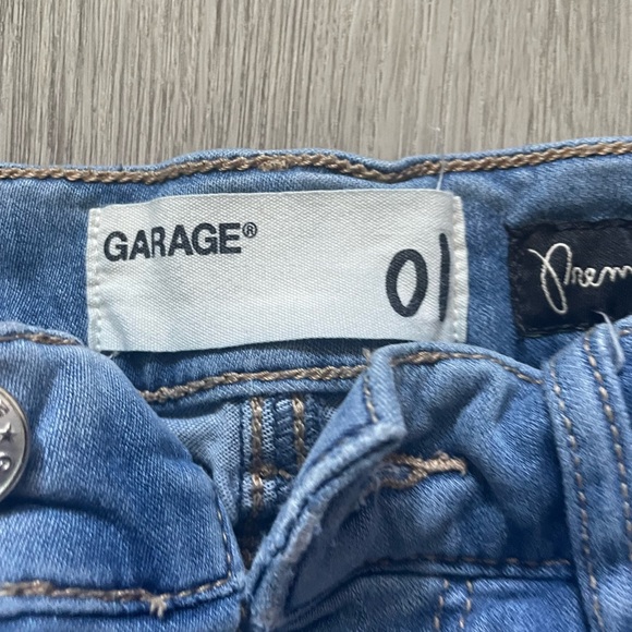 garage jeans shorts! size 1! - Picture 2 of 3